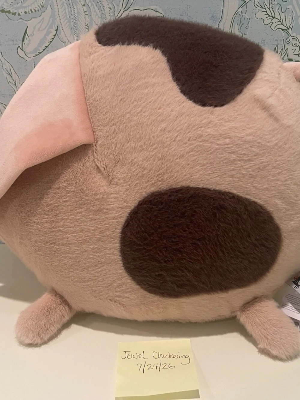 Authentic, BNWT, Jellycat Higgedly Piggedly Old Spot-huge. Retired